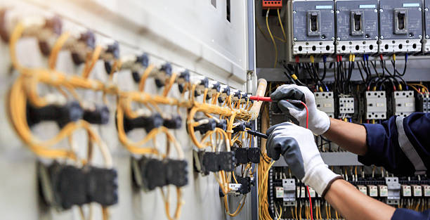 Professional Electrician technician working in Lexington, NC